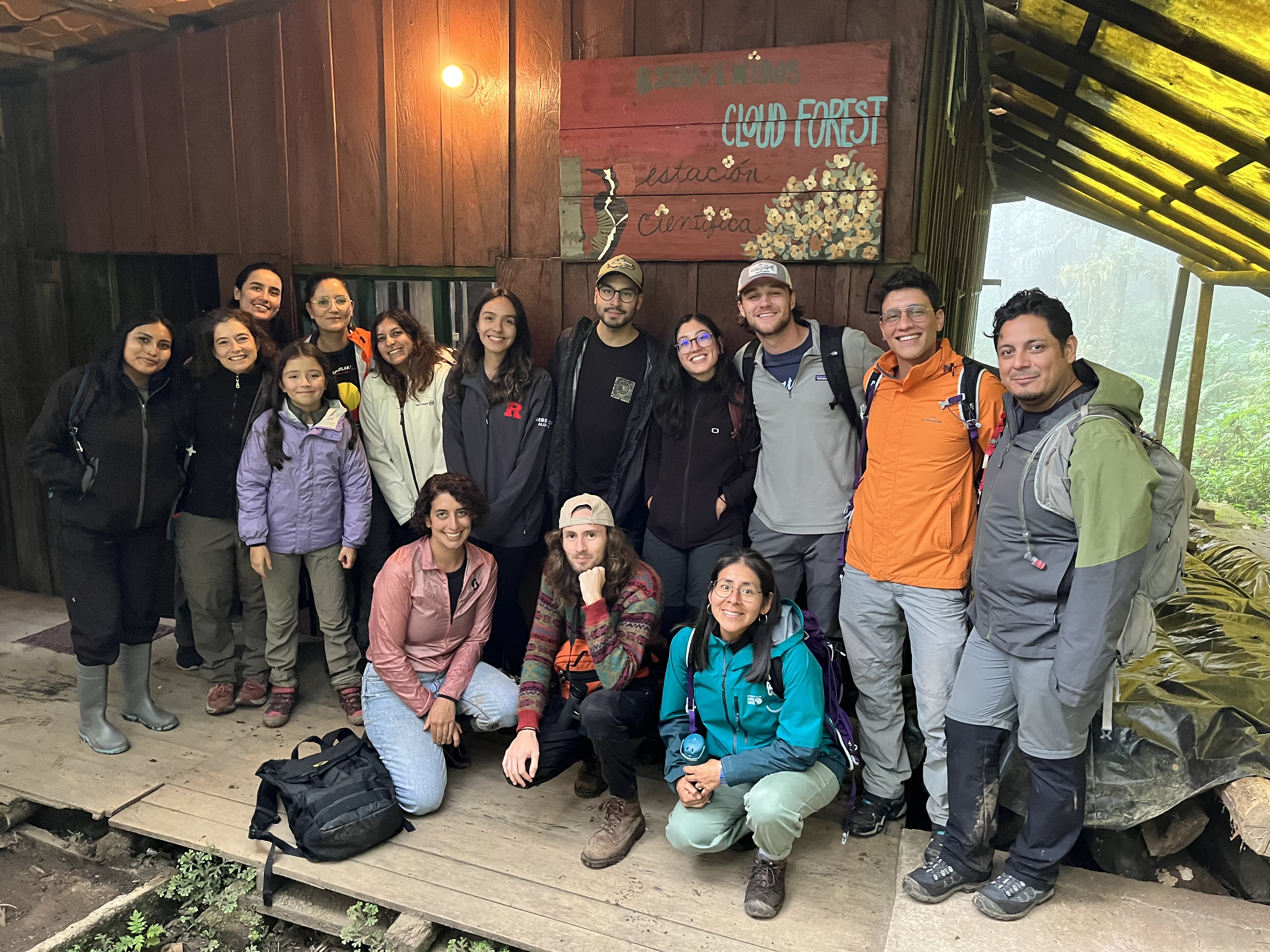Estudiantes en campo