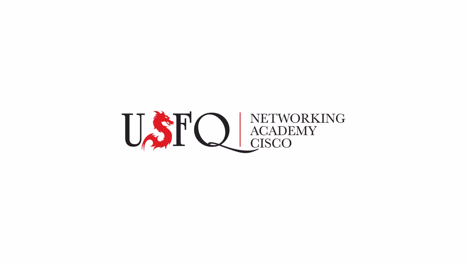 Logo USFQ Networking Academy Cisco