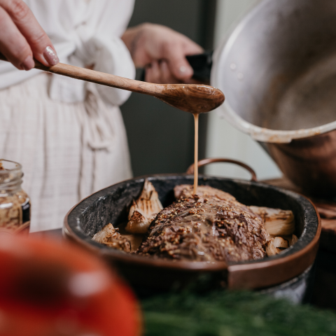 Mujeres cocinando historias