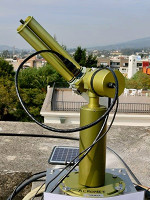 Fotómetro solar CIMEL – NASA AERONET, campus Cumbayá