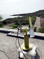 Fotómetro solar CIMEL – NASA AERONET, campus Galápagos