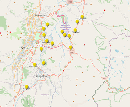 Mapa Programa de Salud Integral