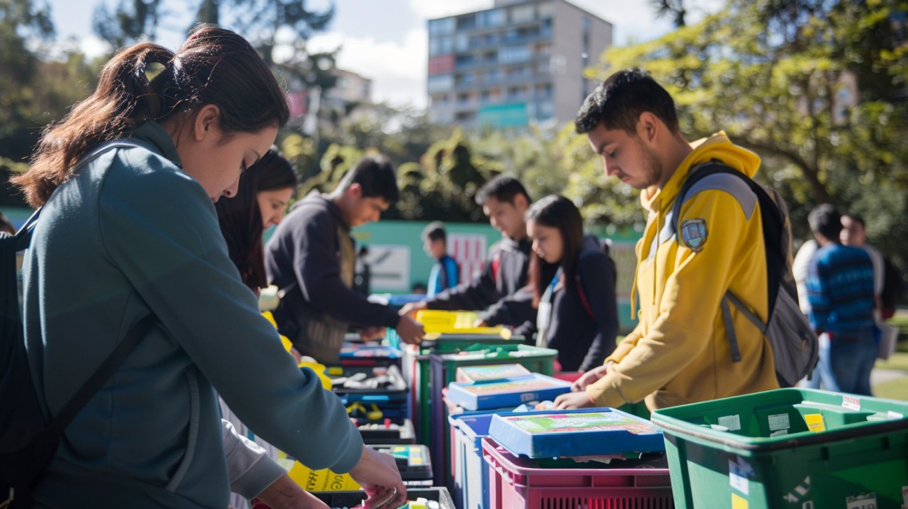 Campaña de Reciclaje de Residuos Electrónicos en la Universidad San Francisco de Quito