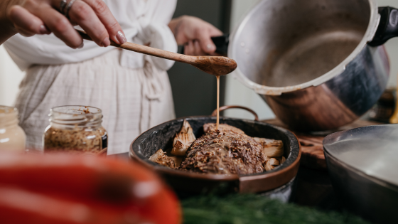 Mujeres cocinando historias