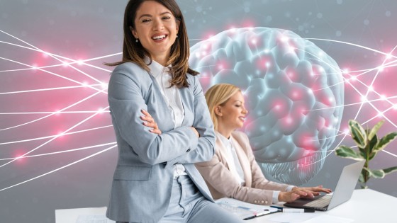 Business Woman Banner